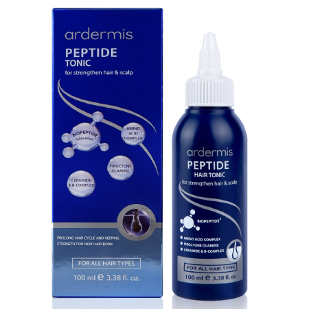 Ardermis Peptide Hair Tonic , ardermis ,แฮร์โทนิคเปปไทด์ , หนังศีรษะมัน,ผิวแห้ง,มีรังแค,ให้ความชุ่มชื้น,สำหรับผมบาง,ผมร่วง,การเจริญเติบโตของเส้นผม, อาร์เดอร์มิส